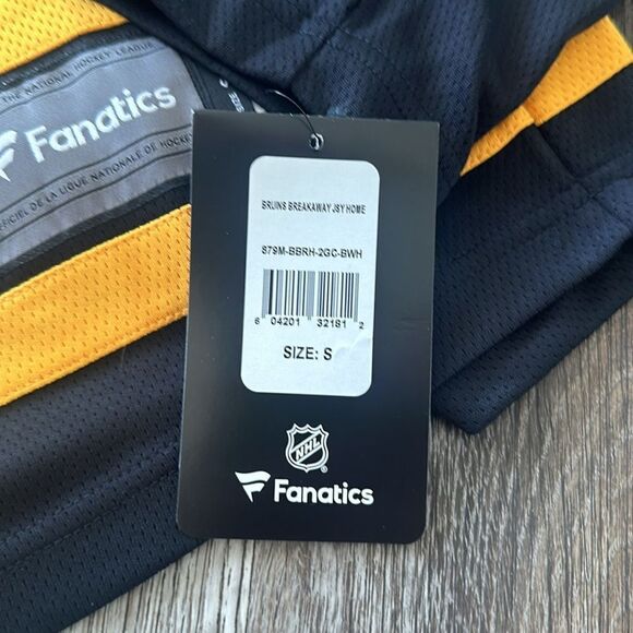 Fanatics David Krejci Boston Bruins NHL Breakaway Home Jersey Black Size S NWT - Picture 6 of 6